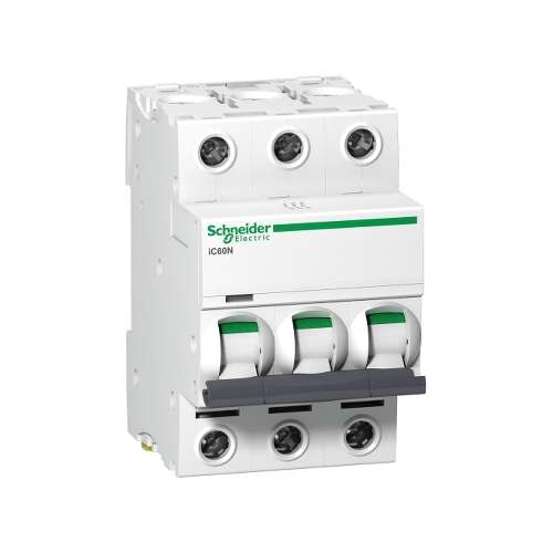 Magnetotermico A9F44363 Acti9 IC60N 3 Poli 63 Amp Curva C 6000A Schneider