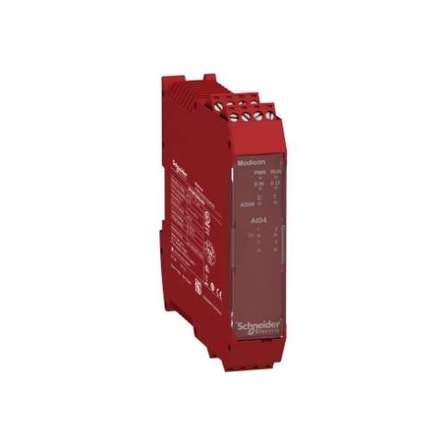 Modicon XPSMCMAI0400 Modulo di sicurezza 4 ingressi analogici  Schneider