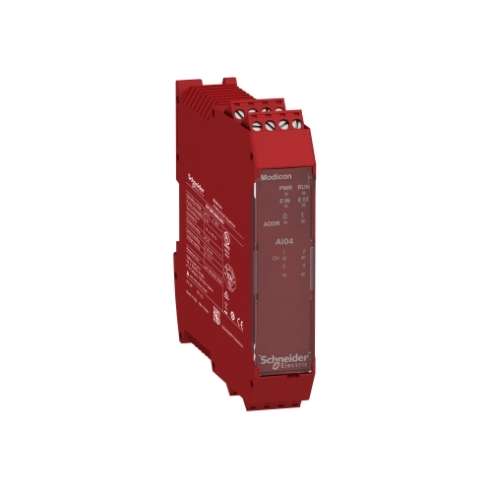 Modicon XPSMCMAI0400 Modulo di sicurezza 4 ingressi analogici  Schneider