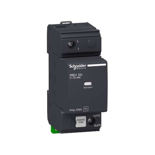 Scaricatore Acti9 PRD1 35r 1P 35KA Schneider 16649  Tipo 1 Antifulmine