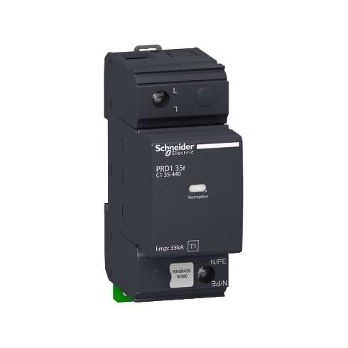 Scaricatore Acti9 PRD1 35r 1P 35KA Schneider 16649  Tipo 1 Antifulmine