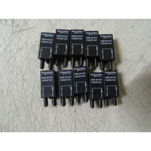10 Pezzi RZM041FU7 Modulo di Protezione Per Base Relè Circuito RC 110…240 VAC