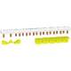 Schneider Electric R9PXH210 Resi9 Pettine monoblocco 1P+N 63A 10 Moduli