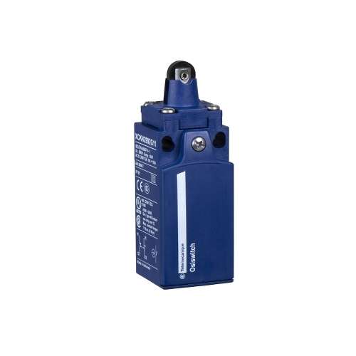 Telemecanique XCKN2102G11 Finecorsa  pistone con rotella in plastica 1NC+1NO scatto