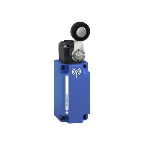 Telemecanique XCKW131 Finecorsa senza fili, leva con rotella in plastica