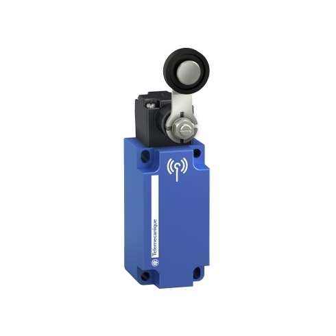 Telemecanique XCKW131 Finecorsa senza fili, leva con rotella in plastica