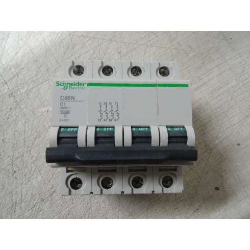 Schneider 24291 Interruttore C60N 4P 1A Classe C