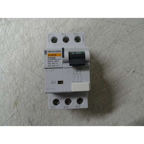 Merlin Gerin 21110 Interruttore Protezione Motore P25M 3P 9÷14A