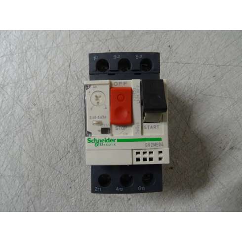 GV2ME04 Interruttore Automatico Per Motore Schneider 3P 0,4...0,63A