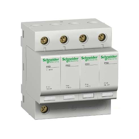 Schneider 16659 Limitatore di sovratensione modulare Parafulmine 4P-Imax 65KA 230/400 V