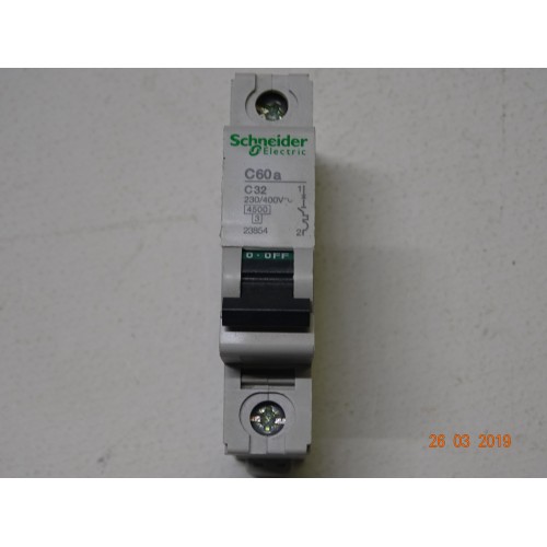 19276 SCHNEIDER LIBRIO Interruttore Magnetotermico Differenziale 1P+N-C10-30mA-AC (ARM 7/4)