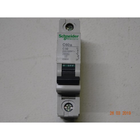 19276 SCHNEIDER LIBRIO Interruttore Magnetotermico Differenziale 1P+N-C10-30mA-AC (ARM 7/4)