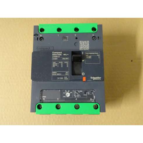 LV426117 Interruttore Automatico 16 kA TM100D 4P/3R Connettore EverLink