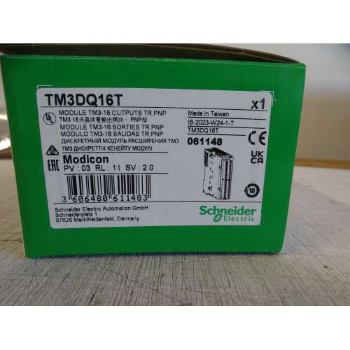 Schneider  Modicon TM3DQ16T Modulo TM3 - 16 Output Transistor PNP