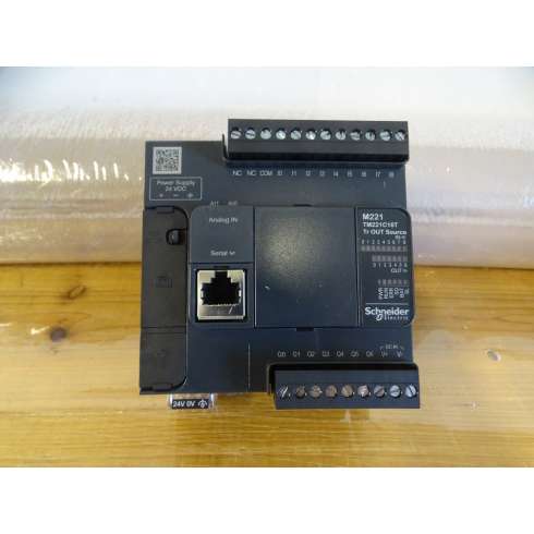 Schneider Modicon TM221C16T Controllore M221 16 I/O Transistor PNP
