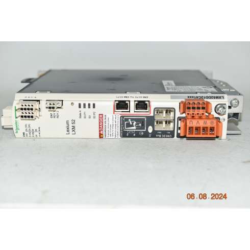 Schneider LXM52DD12C41000 LEXIUM52 Servo Driver Single 3A/12/A Trifase 208/400/480 Vac