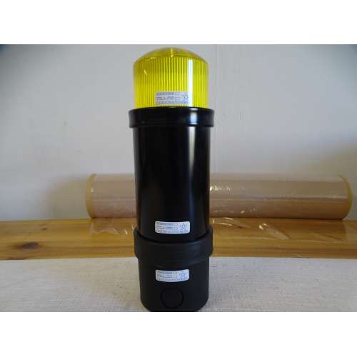 Schneider XVBL8B8 Colonna luminosa GIALLO 10 J  tubo flash 24 VAC/CD
