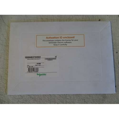 Schneider ESEMABCZTSXMZZ 1 License For EcoStruxure Machine Advisor Basic