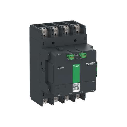 Schneider LC1G5004LSEA Contattore TeSys 4 poli 500 Amp Coil 200..500  V AC/DC