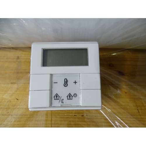 KNX MTN6241-0319 Unità di controllo temperatura ambiente con display, bianco polare, SystemM