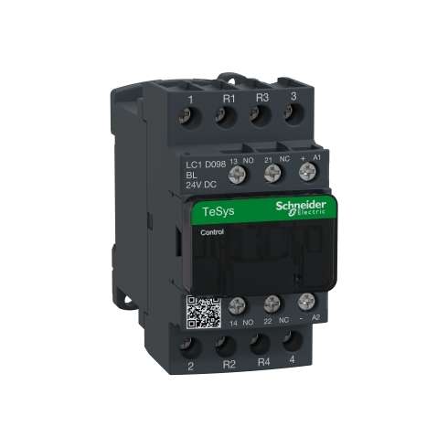 Schneider LC1D098BL Contattore TeSys 4 Poli (2NO+2NC) AC1 440V 20 A 24V