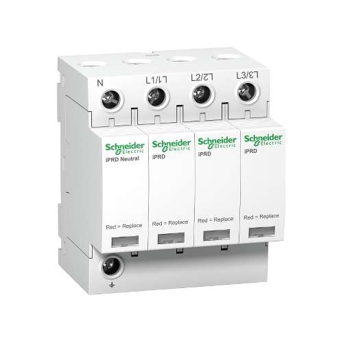 Schneider A9L20600 Scaricatore Antifulmine  Tipo 2 SPD iPRD20 3P+N 5Ka Estraibile