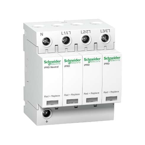 Schneider A9L20600 Scaricatore Antifulmine  Tipo 2 SPD iPRD20 3P+N 5Ka Estraibile