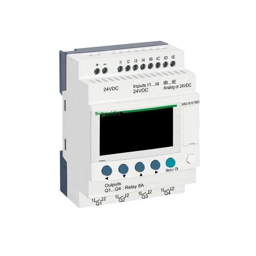 Schneider Zelio SR2B121BD  12 I/O 24 Volt DC Display