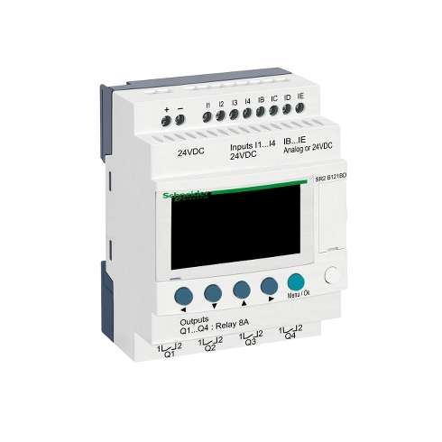 Schneider Zelio SR2B121BD  12 I/O 24 Volt DC Display