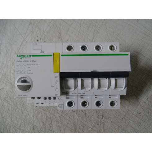 Schneider A9C62425 Interr. Magnetotermico Integr. Reflex iC60N 4P C 25A 10kA