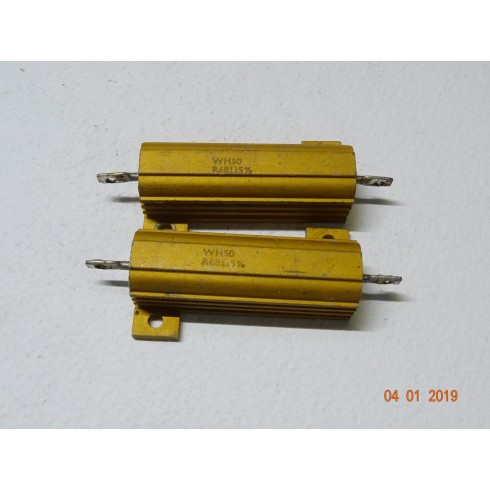RESISTENZA CORAZZATA 0.68 OHM 50 WATT