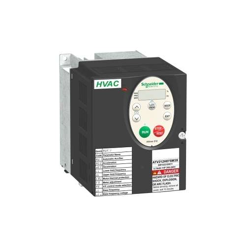 ATV212H075M3X Schneider Electric Variatore di Velocita 0,75 KW 1 HP 240 Volt 3 Fasi Senza EMI IP21