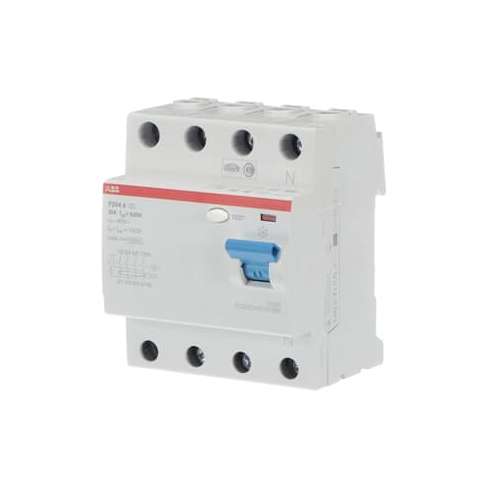 F204 A 25/003 2CSF204101R1250 ABB Interruttore Differenziale 4 Poli Tipo A 25 Amp 30mA
