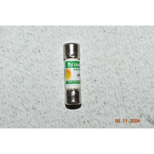 10pz/scatola Fusibile Solare Fotovoltaico ORIGINALE LITTELFUSE  SPF 25 A 1000VDC