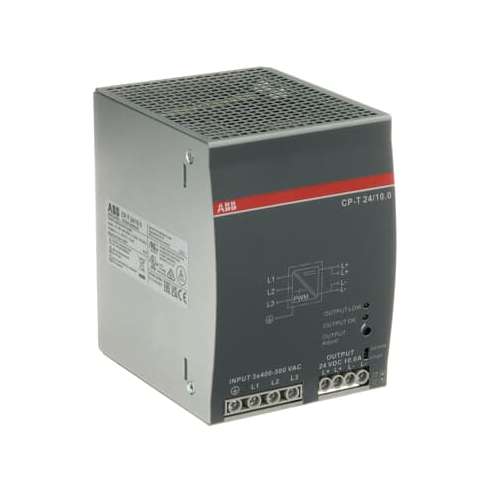 CP-T 24/10.0 ABB Alimentatore T4rifase 3X400-500Vac Uscita 24Vdc 10.0 Amp