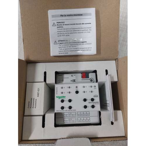 Schneider MTN648704 Attuatore Veneziane REG-K/4x24/6 Modalità Manuale