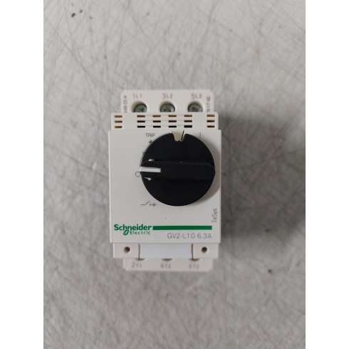 Schneider GV2L10 Interruttore Autom TeSys Magnetico Manovra Rotativa 6,3A