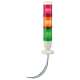 XVMB2RAGWSB Schneider Colonna Luminosa Senza Buzzer 3 Elementi Luminosi  24VAC/DC