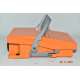 XPER810 Schneider Interruttore a pedale singolo -metallo -arancione 1NC+1NO