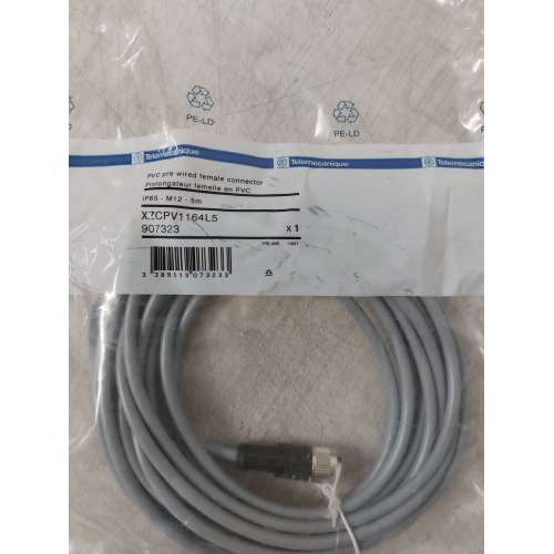 Telemecanique XZCPV1164L5  Connettori Precablati XZ, Femmina Dritta