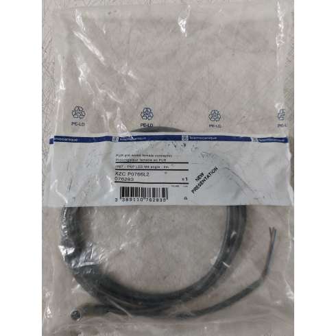 Telemecanique XZCP0766L2 Connettori Precablati XZ, Femmina a Gomito