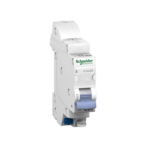 19276 SCHNEIDER LIBRIO Interruttore Magnetotermico Differenziale 1P+N-C10-30mA-AC (ARM 7/4)