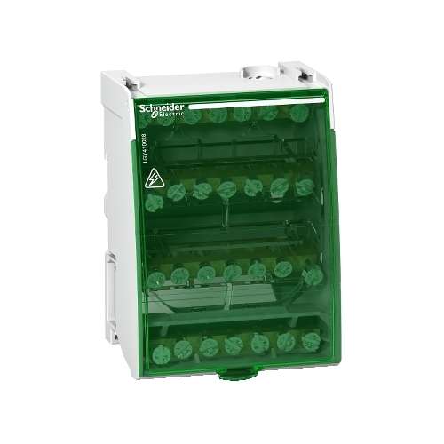 LGY410028 Schneider Morsettiera Tetrapolare 100A 28 fori (4X7)