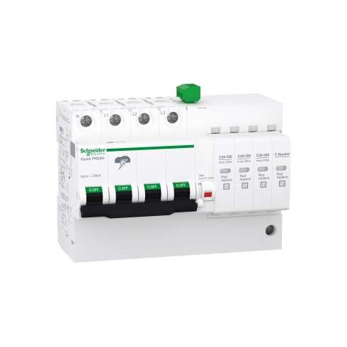A9L16297 Schneider Scaricatore di Protazione Modulare iQuick PRD20r 3 Poli+N  con Trasferimento remoto