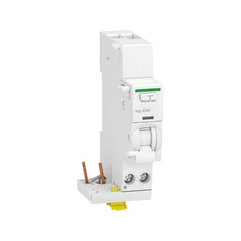 A9Y80625 Schneider Blocco Differenziale Vigi iC40 1P+N 25Amp 30mA Tipo A