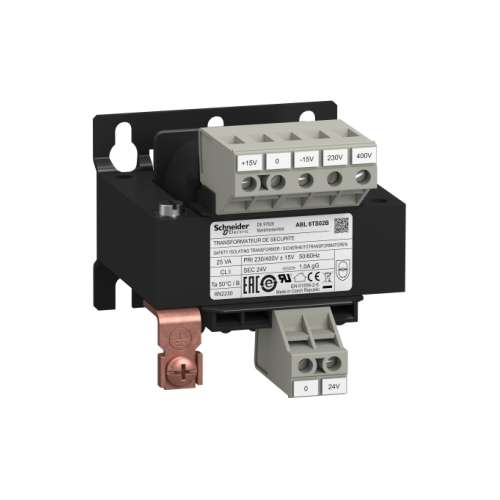 ABL6TS02B Schneider Phaseo Trasformatore di tensione230...400V 1x24V 25VA