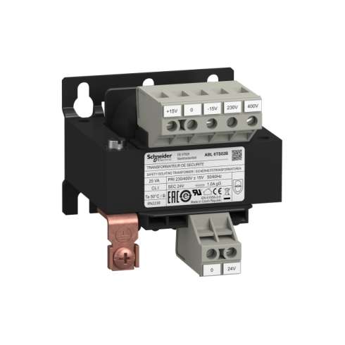 ABL6TS02B Schneider Phaseo Trasformatore di tensione230...400V 1x24V 25VA
