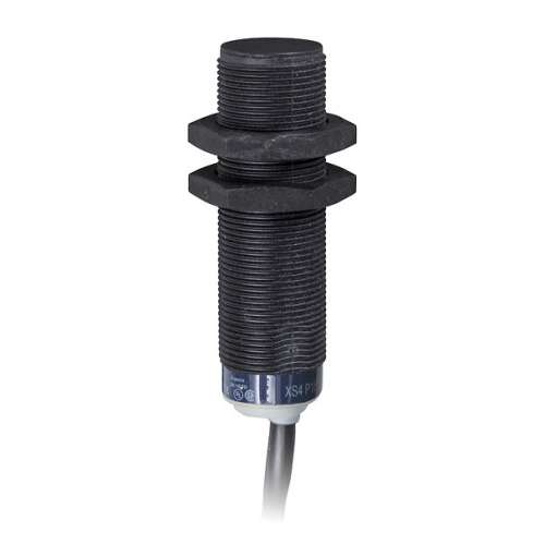 XS4P18MB230 Schneider Sensore di prossimità Induttivo M18 L62mm PPS Sn 8mm 24..240VAC/DC Cavo 2 mt
