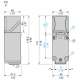 XS8C4A1DPG13 Telemecanique Sensore di Prossimità Induttivo  40X70X117 12..48 VDC