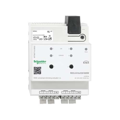 MTN6710-0002 Dimmer universale KNX LL REG-K/2x230/300 W
